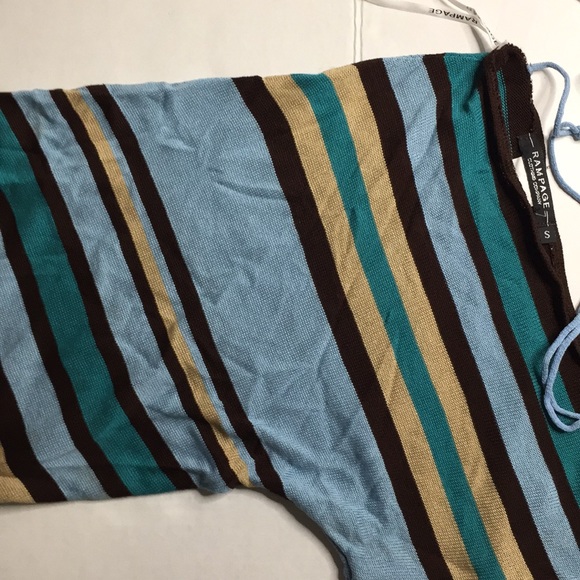 NWT Rampage stripes women sweater - Picture 4 of 8